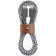 Cablu pentru incarcare si transfer de date Native Union Belt USB Type-C / Lightning 1.2m Zebra (iPhone 5/5S/SE, BELT-KV-CL-ZEB-2) by www.silkase.ro