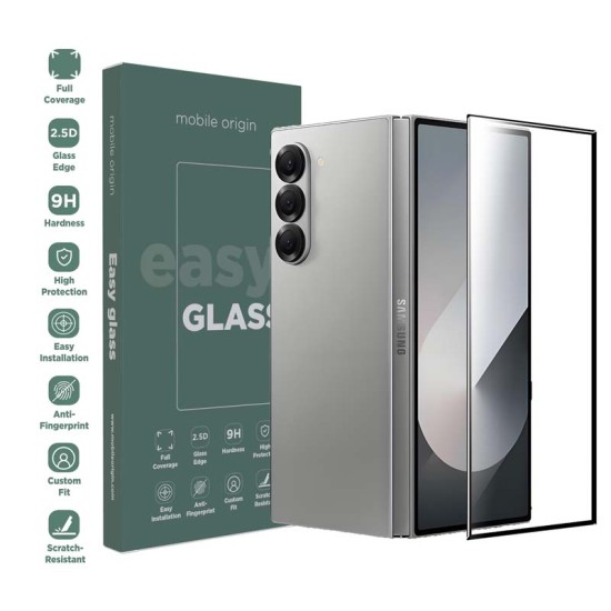 Folie Sticla pentru Samsung Galaxy Z Fold6, Mobile Origin, margine Neagra (Mobile Origin, Z Fold 6) by www.silkase.ro Folie Sticla pentru Samsung Galaxy Z Fold6, Mobile Origin, margine Neagra (Z Fold 6, FRL-EG-ZFo6) by www.silkase.ro