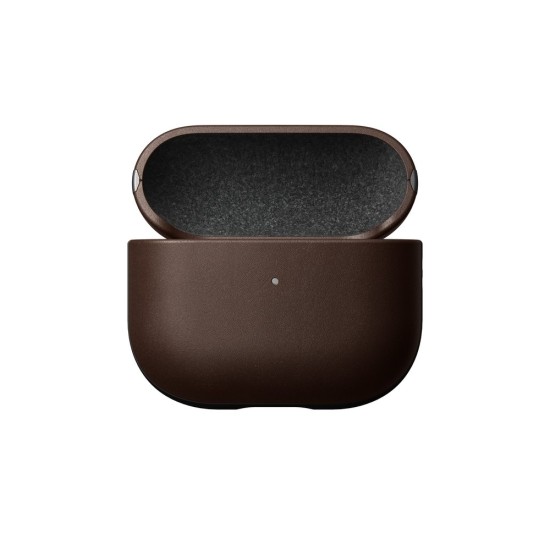 Carcasa din piele naturala NOMAD Leather Apple AirPods 3 Maro (3, NM01001485) by www.silkase.ro