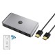 Hub switch comutator USB SILKASE, 2x4, USB 3.0, schimbare sursa USB intre calculatoare (Switch KVM, L0014) by www.silkase.ro