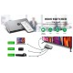 Hub switch comutator USB SILKASE, 2x4, USB 3.0, schimbare sursa USB intre calculatoare (Switch KVM, L0014) by www.silkase.ro