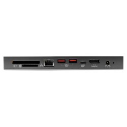 Dock Thunderbolt 3, SILKASE, 8k , 9-in-1, DisplayPort, dual 4k 60Hz, ethernet, CF Card, SD, USB 3.1, USB-C, Gigabit