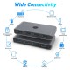 Hub switch SILKASE 4 porturi partajare 4 dispozitive, USB 3.0, metalic gri (SILKASE, Switch KVM) by www.silkase.ro Hub switch SILKASE 4 porturi partajare 4 dispozitive, USB 3.0, metalic gri (Switch KVM, L0022) by www.silkase.ro