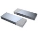 Docker Silkase type C gen 2 input, multi port usb C gen 2/DisplayPort/HDMI/USB 3.1/Ethernet, aluminiu (Docking stations, L0024) by www.silkase.ro