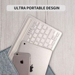 Tastatura universala Silkase pentru Pc, laptop, tablete si telefoane, negru/verde fluorescent