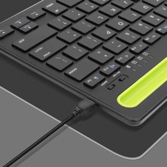 Tastatura universala Silkase pentru Pc, laptop, tablete si telefoane, negru/verde fluorescent (SILKASE, Tastaturi) by www.silkase.ro Tastatura universala Silkase pentru Pc, laptop, tablete si telefoane, negru/verde fluorescent (Tastaturi, L0026) by www.silkase.ro