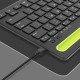 Tastatura universala Silkase pentru Pc, laptop, tablete si telefoane, negru/verde fluorescent (SILKASE, Tastaturi) by www.silkase.ro Tastatura universala Silkase pentru Pc, laptop, tablete si telefoane, negru/verde fluorescent (Tastaturi, L0026) by www.silkase.ro