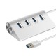 Extensie SILKASE USB 3.0 in 4 porturi USB 3.0, 5 Gbps, metalic argintiu (SILKASE, Hub uri) by www.silkase.ro Extensie SILKASE USB 3.0 in 4 porturi USB 3.0, 5 Gbps, metalic argintiu (Hub uri, L0047) by www.silkase.ro