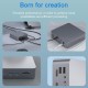 Dock SILKASE 8k , 19 multi-port, type C-USB-A,3.5mm audio,RJ45/HDMI,P,/Memory Card, metalic gri (SILKASE, Docking stations) by www.silkase.ro Dock SILKASE 8k , 19 multi-port, type C-USB-A,3.5mm audio,RJ45/HDMI,P,/Memory Card, metalic gri (Docking stations, L0049) by www.silkase.ro