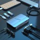 Hub SILKASE, 7 multi-port, USB-C 3.0/USB-A 3.0/HDMI 4K/VGA FullHD/3.5 audio jack, metalic gri (SILKASE, Hub uri) by www.silkase.ro Hub SILKASE, 7 multi-port, USB-C 3.0/USB-A 3.0/HDMI 4K/VGA FullHD/3.5 audio jack, metalic gri (Hub uri, L0050) by www.silkase.ro