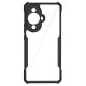 Husa SILKASE pentru Huawei Nova 11 Pro/Ultra, AntiGravity, AntiShock, negru/transparent (Nova 11 Pro, H2334) by www.silkase.ro