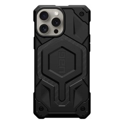 Husa UAG Monarch Pro MagSafe pentru Apple iPhone 15 Pro Max, kevlar, negru