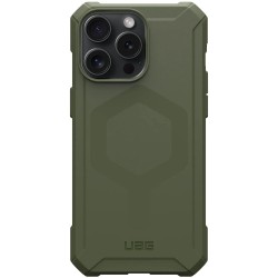 Husa UAG Essential Armor MagSafe pentru Apple iPhone 15 Pro, Olive