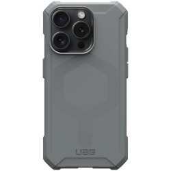 UAG Essential Armor MagSafe pentru Apple iPhone 15 Pro Max, Argintiu