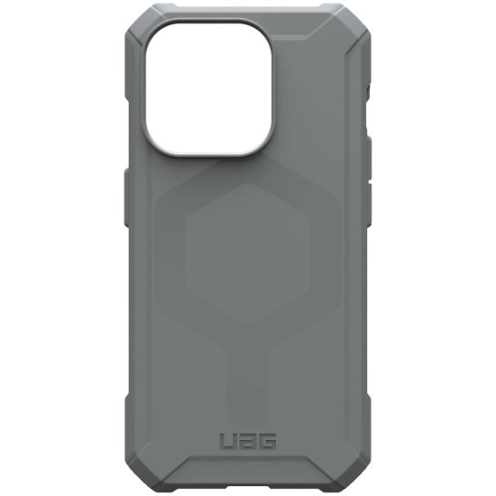 UAG Essential Armor MagSafe pentru Apple iPhone 15 Pro Max, Argintiu (UAG, iPhone 15 Pro Max) by www.silkase.ro UAG Essential Armor MagSafe pentru Apple iPhone 15 Pro Max, Argintiu (iPhone 15 Pro Max, 114296113333) by www.silkase.ro