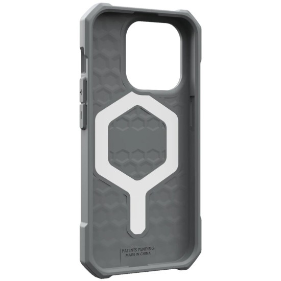 UAG Essential Armor MagSafe pentru Apple iPhone 15 Pro Max, Argintiu (UAG, iPhone 15 Pro Max) by www.silkase.ro UAG Essential Armor MagSafe pentru Apple iPhone 15 Pro Max, Argintiu (iPhone 15 Pro Max, 114296113333) by www.silkase.ro