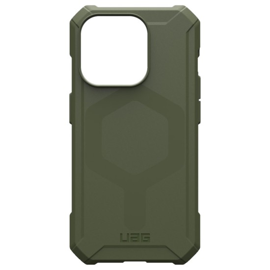 UAG Essential Armor MagSafe pentru Apple iPhone 15 Pro Max, Olive Drab (UAG, iPhone 15 Pro Max) by www.silkase.ro UAG Essential Armor MagSafe pentru Apple iPhone 15 Pro Max, Olive Drab (iPhone 15 Pro Max, 114296117272) by www.silkase.ro