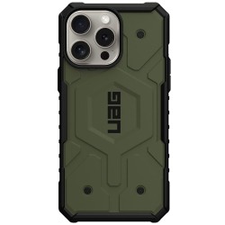 Husa UAG Pathfinder MagSafe pentru Apple iPhone 15 Pro Max, Olive Drab