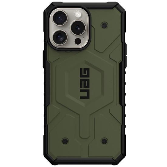 Husa UAG Pathfinder MagSafe pentru Apple iPhone 15 Pro Max, Olive Drab (UAG, iPhone 15 Pro Max) by www.silkase.ro Husa UAG Pathfinder MagSafe pentru Apple iPhone 15 Pro Max, Olive Drab (iPhone 15 Pro Max, 114301117272) by www.silkase.ro
