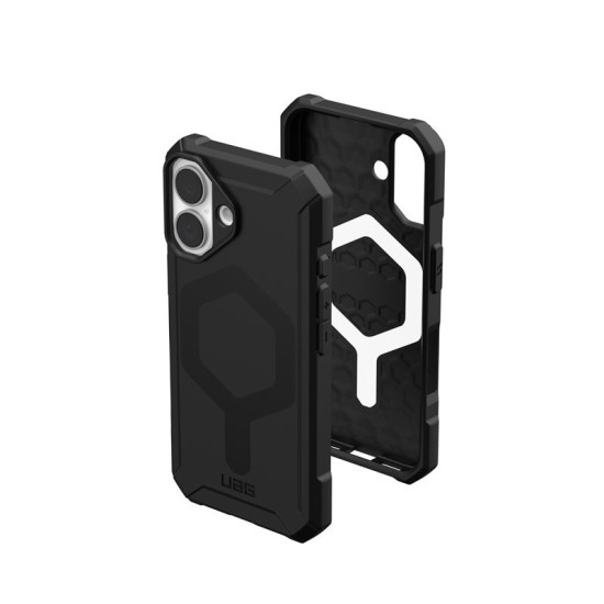 Carcasa UAG Essential Armor MagSafe pentru Apple iPhone 16, negru (UAG, iPhone 16) by www.silkase.ro Carcasa UAG Essential Armor MagSafe pentru Apple iPhone 16, negru (iPhone 16, 114450114040) by www.silkase.ro