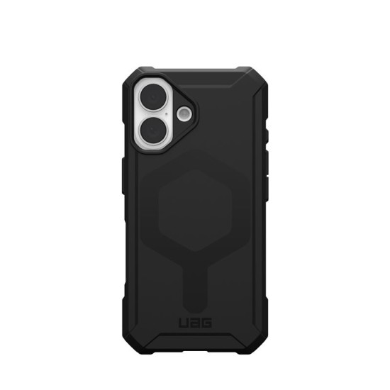 Carcasa UAG Essential Armor MagSafe pentru Apple iPhone 16, negru (UAG, iPhone 16) by www.silkase.ro Carcasa UAG Essential Armor MagSafe pentru Apple iPhone 16, negru (iPhone 16, 114450114040) by www.silkase.ro