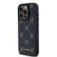 Husa Karl Lagerfeld PU Karl Heads Pattern Magsafe pentru iPhone 15 Pro Negru (iPhone 15 Pro, 57983120080) by www.silkase.ro