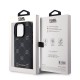Husa Karl Lagerfeld PU Karl Heads Pattern Magsafe pentru iPhone 15 Pro Negru (iPhone 15 Pro, 57983120080) by www.silkase.ro