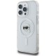 Karl Lagerfeld IML Metal Frame Transparent iPhone 16 Pro Max Husă Karl Lagerfeld IML Karl Head Metal Frame MagSafe pentru iPhone 16 Pro Max, Transparentă (iPhone 16 Pro Max, IML Karl Head) by www.silkase.ro