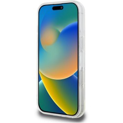 Husă Karl Lagerfeld IML Karl Head Metal Frame MagSafe pentru iPhone 16 Pro Max, Transparentă Husă Karl Lagerfeld IML Karl Head Metal Frame MagSafe pentru iPhone 16 Pro Max, Transparentă