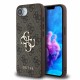 Husa Guess PU 4G Metal Logo pentru iPhone 16e/17e, Brown (iPhone 17e, GUHCPSE44GMGBR) by www.silkase.ro