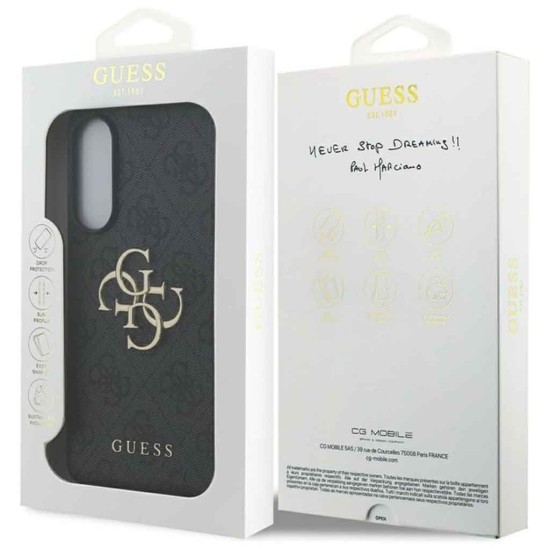 Husa Guess PU 4G Metal Logo pentru Samsung Galaxy S25 Edge, gri (GUESS, S25 Edge) by www.silkase.ro Husa Guess PU 4G Metal Logo pentru Samsung Galaxy S25 Edge, gri (S25 Edge, 57983126880) by www.silkase.ro