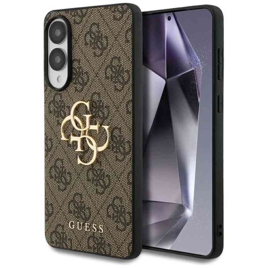 Husa Guess PU 4G Metal Logo pentru Samsung Galaxy S25 Edge, maro (GUESS, S25 Edge) by www.silkase.ro Husa Guess PU 4G Metal Logo pentru Samsung Galaxy S25 Edge, maro (S25 Edge, 57983126879) by www.silkase.ro