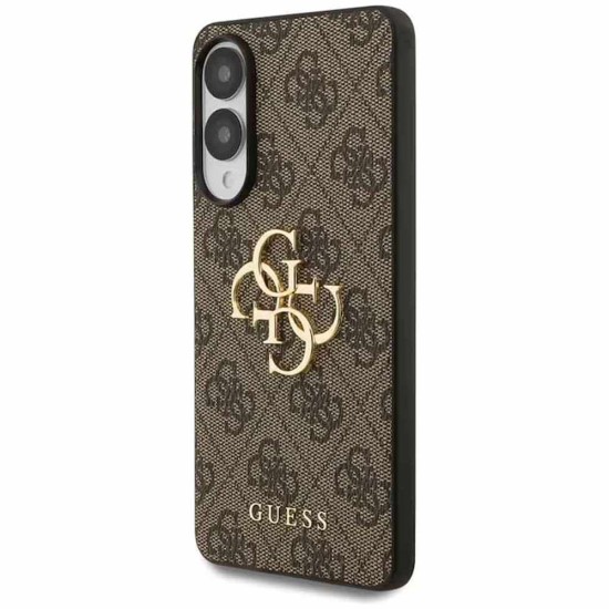 Husa Guess PU 4G Metal Logo pentru Samsung Galaxy S25 Edge, maro (GUESS, S25 Edge) by www.silkase.ro Husa Guess PU 4G Metal Logo pentru Samsung Galaxy S25 Edge, maro (S25 Edge, 57983126879) by www.silkase.ro