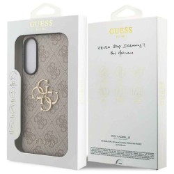 Husa Guess PU 4G Metal Logo pentru Samsung Galaxy S25 Edge, roz Husa Guess PU 4G Metal Logo pentru Samsung Galaxy S25 Edge, roz