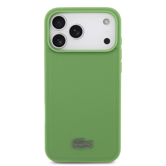 Husă Lacoste iPhone 17 Pro Max Verde cu Portofel Set Husă Lacoste Iconic Petit Pique MagSafe + Portofel pentru iPhone 17 Pro Max, Verde (iPhone 17 Pro Max, 57983127665) by www.silkase.ro