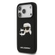 Karl Lagerfeld Double Heads Case iPhone 17 Pro Black Husă Karl Lagerfeld Liquid Silicone Double Heads MagSafe pentru iPhone 17 Pro, Neagră (iPhone 17 Pro, KLHMP17LSKCHPPLK) by www.silkase.ro