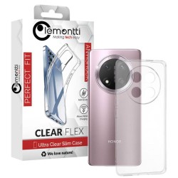 Husă Lemontti Silicon pentru Honor Magic 7 Lite, Transparentă