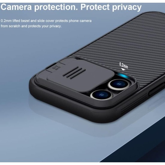 Husă de Protecție Nillkin TPU pentru Apple iPhone 14 Pro, Neagră (iPhone 14 Pro, B0BDX7Y437) by www.silkase.ro