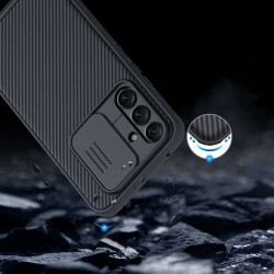 Husă Nillkin CamShield Pro pentru Samsung Galaxy A54 5G, Hard Case, Neagră
