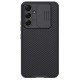 Husa Nillkin pentru Samsung Galaxy A54, camera privacy, plastic negru (A54, 57983114387) by www.silkase.ro