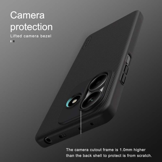 Husa Nillkin Frosted Shield pentru Xiaomi Redmi Note 14 5G, negru (Nillkin, Redmi Note 14) by www.silkase.ro Husa Nillkin Frosted Shield pentru Xiaomi Redmi Note 14 5G, negru (Redmi Note 14, 57983124902) by www.silkase.ro