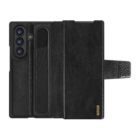 Husa flip Nillkin Aoge pentru Samsung Galaxy Z Fold7, negru (Nillkin, Z Fold7) by www.silkase.ro Husa flip Nillkin Aoge pentru Samsung Galaxy Z Fold7, negru (Z Fold7, 57983126249) by www.silkase.ro