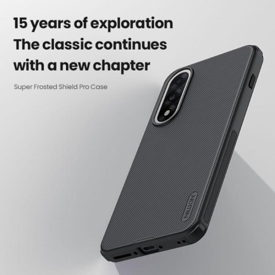 Husa Nillkin pentru OnePlus Nord 5, Super Frosted PRO, negru (Nillkin, Nord 5) by www.silkase.ro Husa Nillkin pentru OnePlus Nord 5, Super Frosted PRO, negru (Nord 5, 57983127776) by www.silkase.ro
