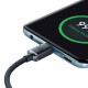 Baseus Crystal Shine USB-C 100W Negru Cablu de Date Baseus Crystal Shine Series USB-C la USB-C, 100W, 1.2m, Negru (Bakr, 57983112021) by www.silkase.ro