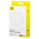 Cablu de date Baseus Superior Series ll, USB-C, 30W, transfer 480Mb/s, 2m, alb (iPhone 17 Pro Max, 57983118433) by www.silkase.ro