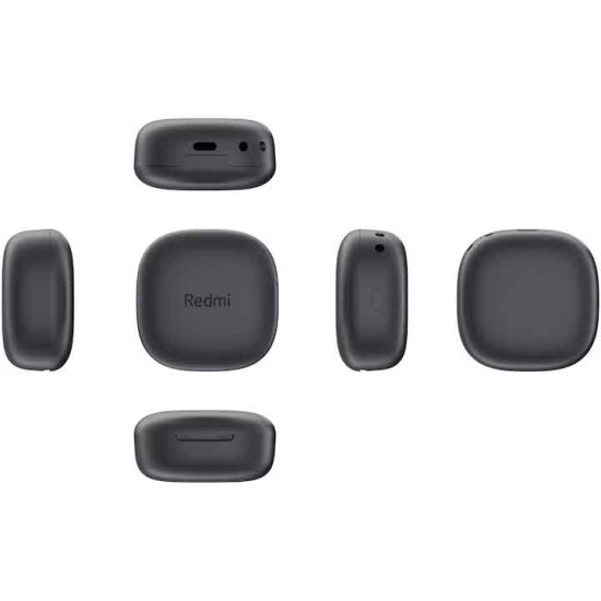 Casti In-Ear Redmi Buds 6 Play, True Wireless, Bluetooth, AI ENC, Touch control, IPX4, Black (Xiaomi Redmi Buds 6 Play, 57983122989) by www.silkase.ro