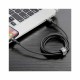 Cablu USB la Lightning Baseus Cafule Series, Nylon Braided, 2.4A, Gri & Negru (Bakr, CALKLF-BG1) by www.silkase.ro