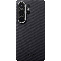 Husă Pitaka Edge Case, Black/Grey Twill pentru Samsung Galaxy S26 Ultra