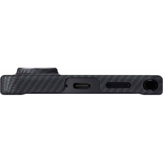 Husă Pitaka Edge Case, Black/Grey Twill pentru Samsung Galaxy S26 Ultra (S26 Ultra, KS2601U) by www.silkase.ro