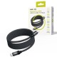 Cablu Magnetic Mobile Origin Patented Original USB-C la USB-C, 1m, Negru (Cabluri, MC2-USBC-1M-BLK) by www.silkase.ro